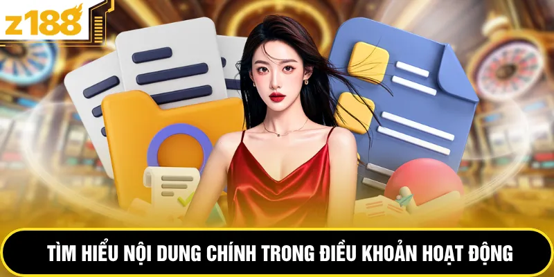 Tìm hiểu nội dung chính trong điều khoản hoạt động